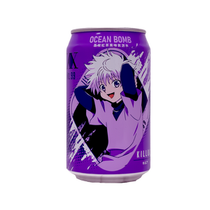 Ocean Bomb Hunter × Hunter Soda – Lychee Black Tea