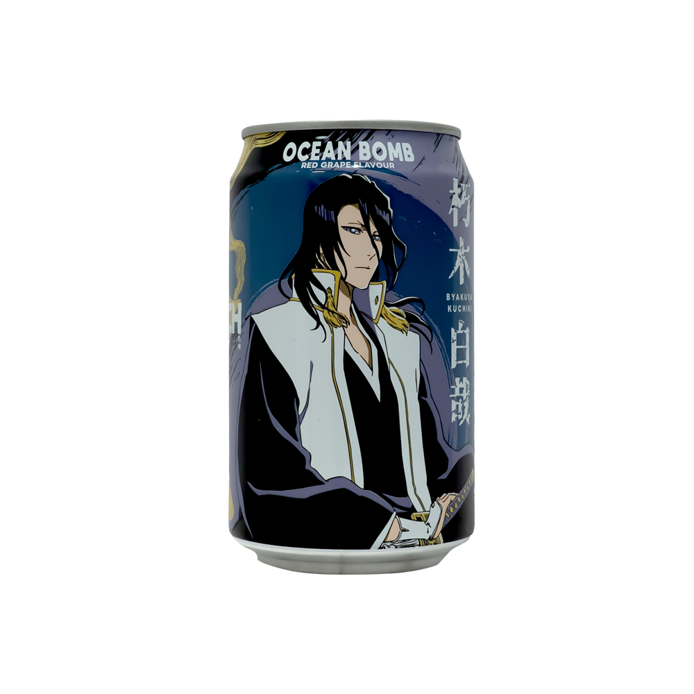 Ocean Bomb Bleach Sparkling Water – Red Grape