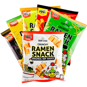 Baby Star Crunchy Ramen Chips (6 Flavors)