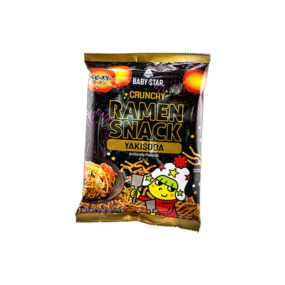 Baby Star Crunchy Ramen Chips (6 Flavors)