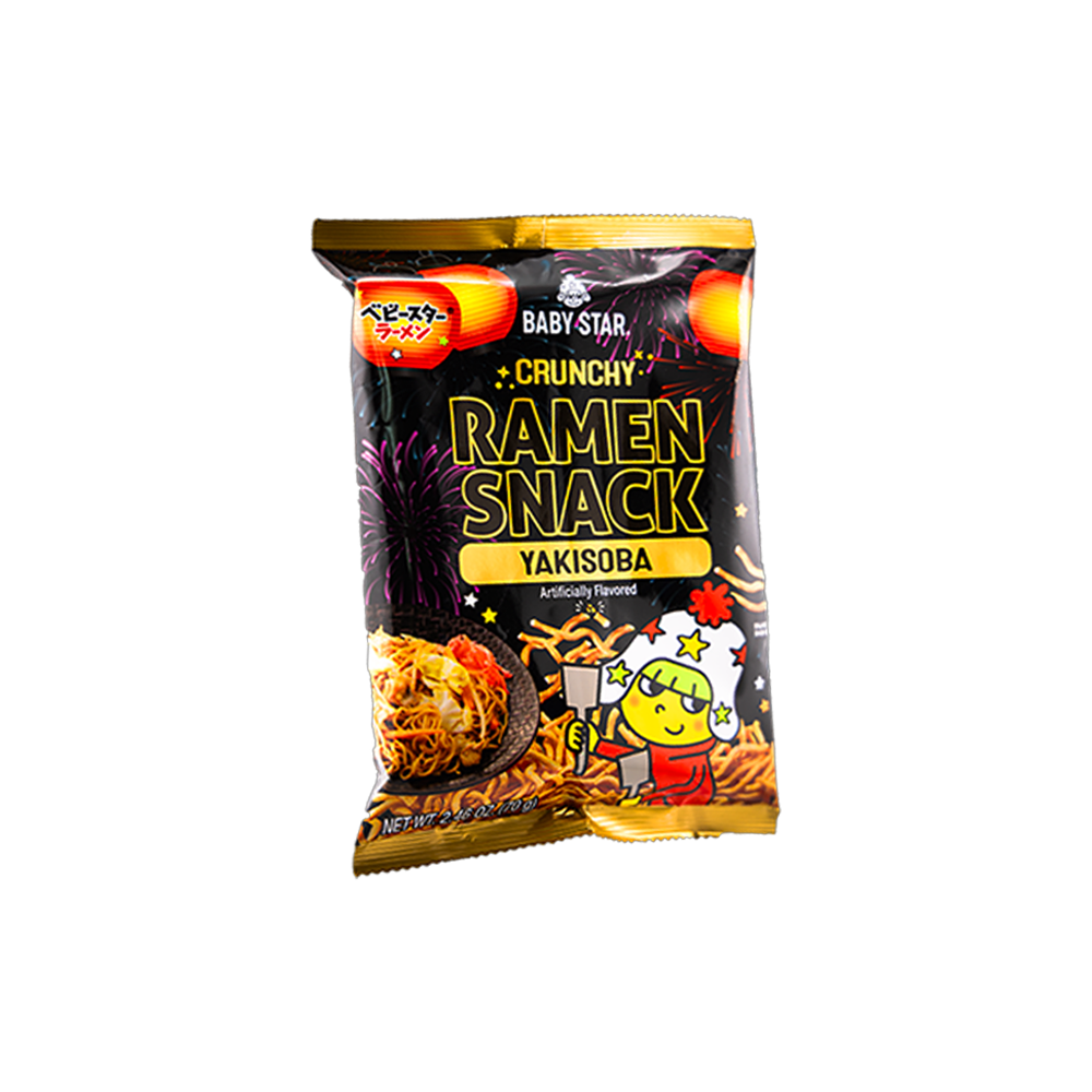 Baby Star Crunchy Ramen Chips (6 Flavors)