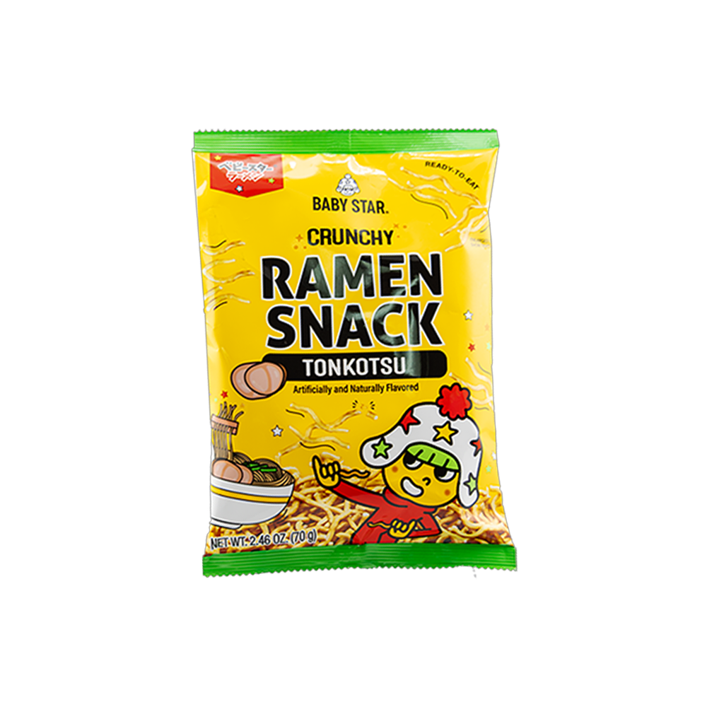 Baby Star Crunchy Ramen Chips (6 Flavors)