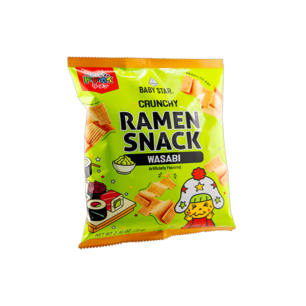 Baby Star Crunchy Ramen Chips (6 Flavors)