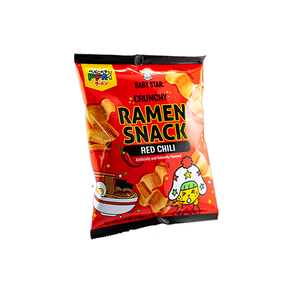 Baby Star Crunchy Ramen Chips (6 Flavors)