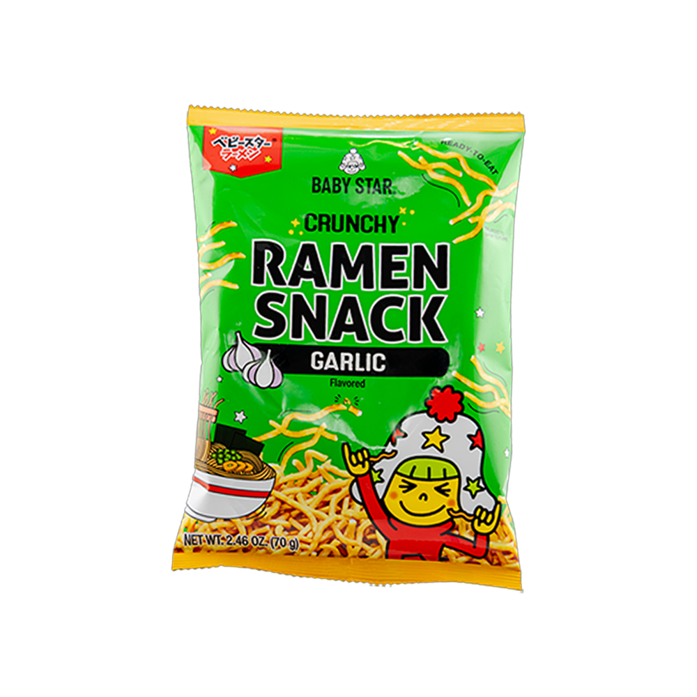 Baby Star Crunchy Ramen Chips (6 Flavors)
