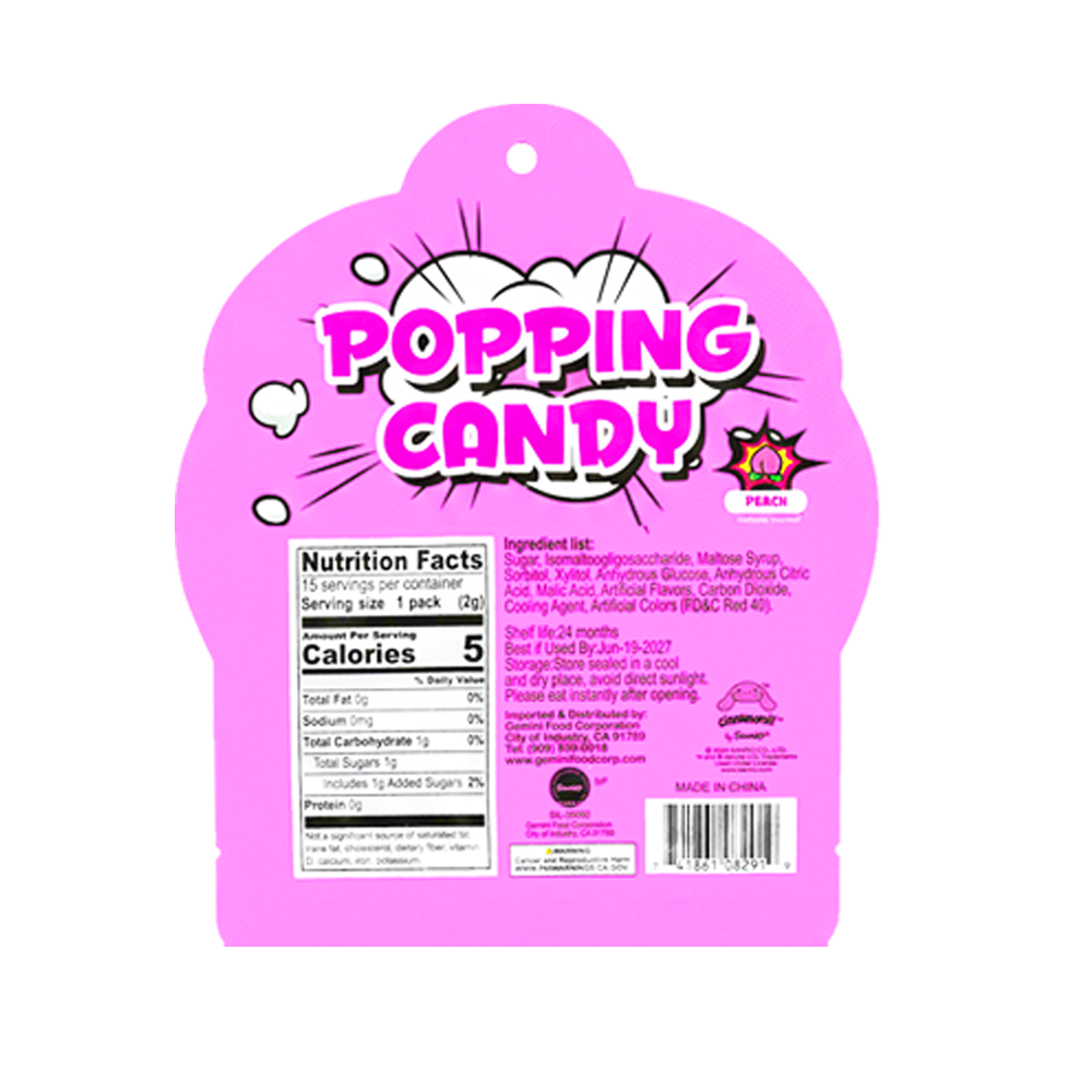 Cinnamoroll Popping Candy – Peach