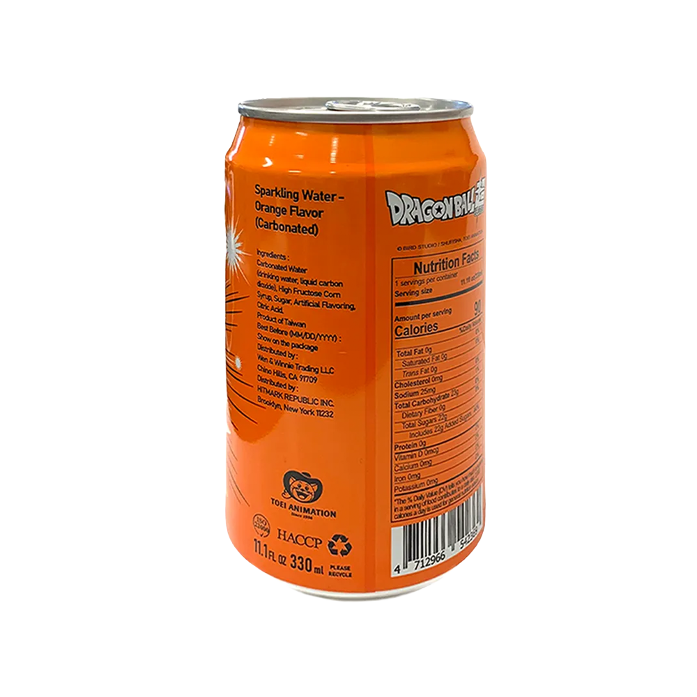 Ocean Bomb Dragon Ball Sparkling Water – Orange