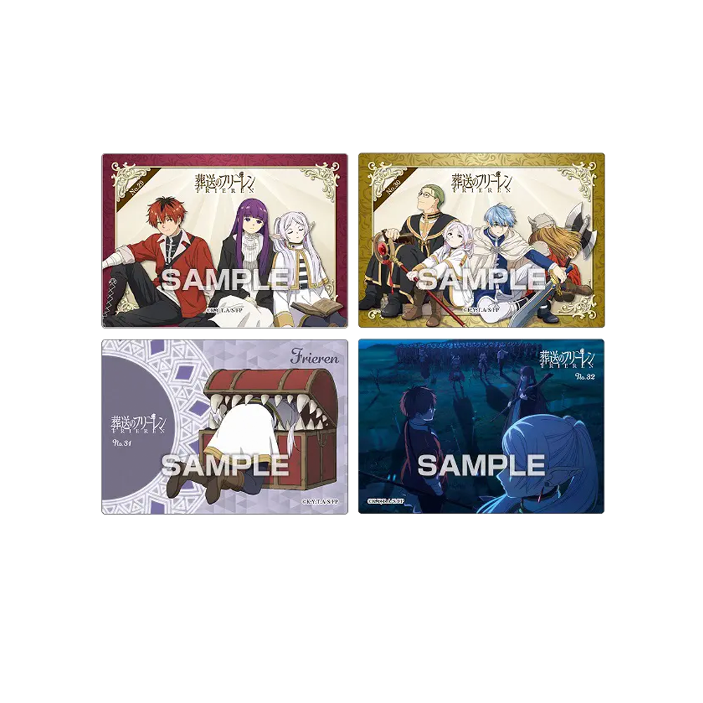 Frieren Clear Card Collection – With Gum
