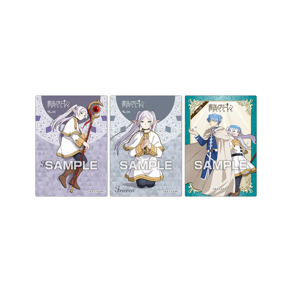 Frieren Clear Card Collection – With Gum