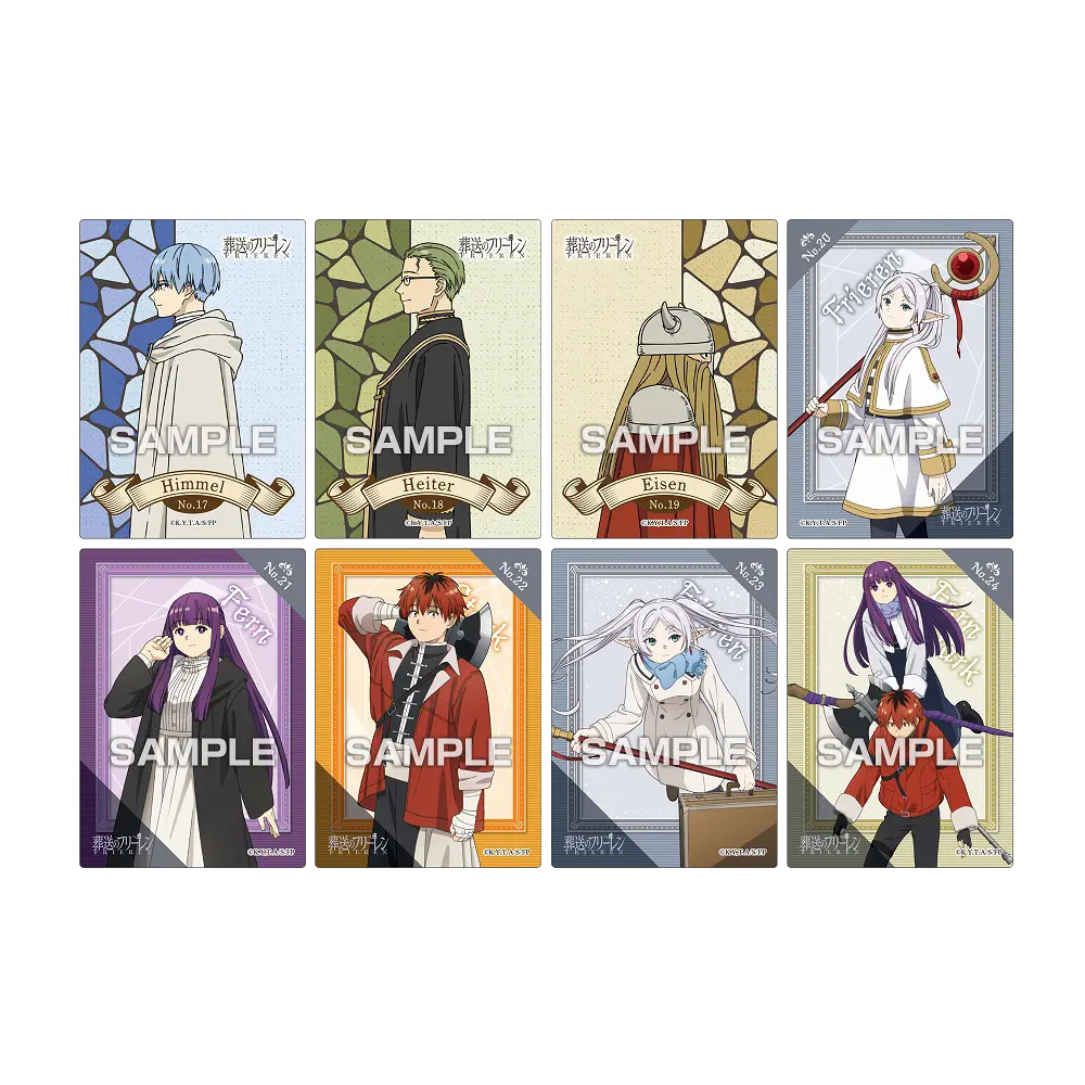Frieren Clear Card Collection – With Gum