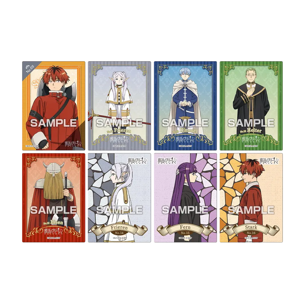 Frieren Clear Card Collection – With Gum