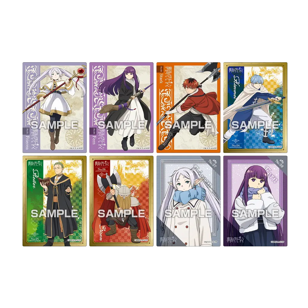 Frieren Clear Card Collection – With Gum