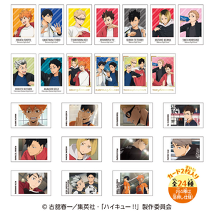Haikyuu!! Character Portrait Card – With Gum