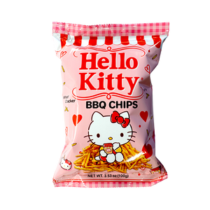 Hello Kitty Wheat Cracker Chips – Spicy BBQ