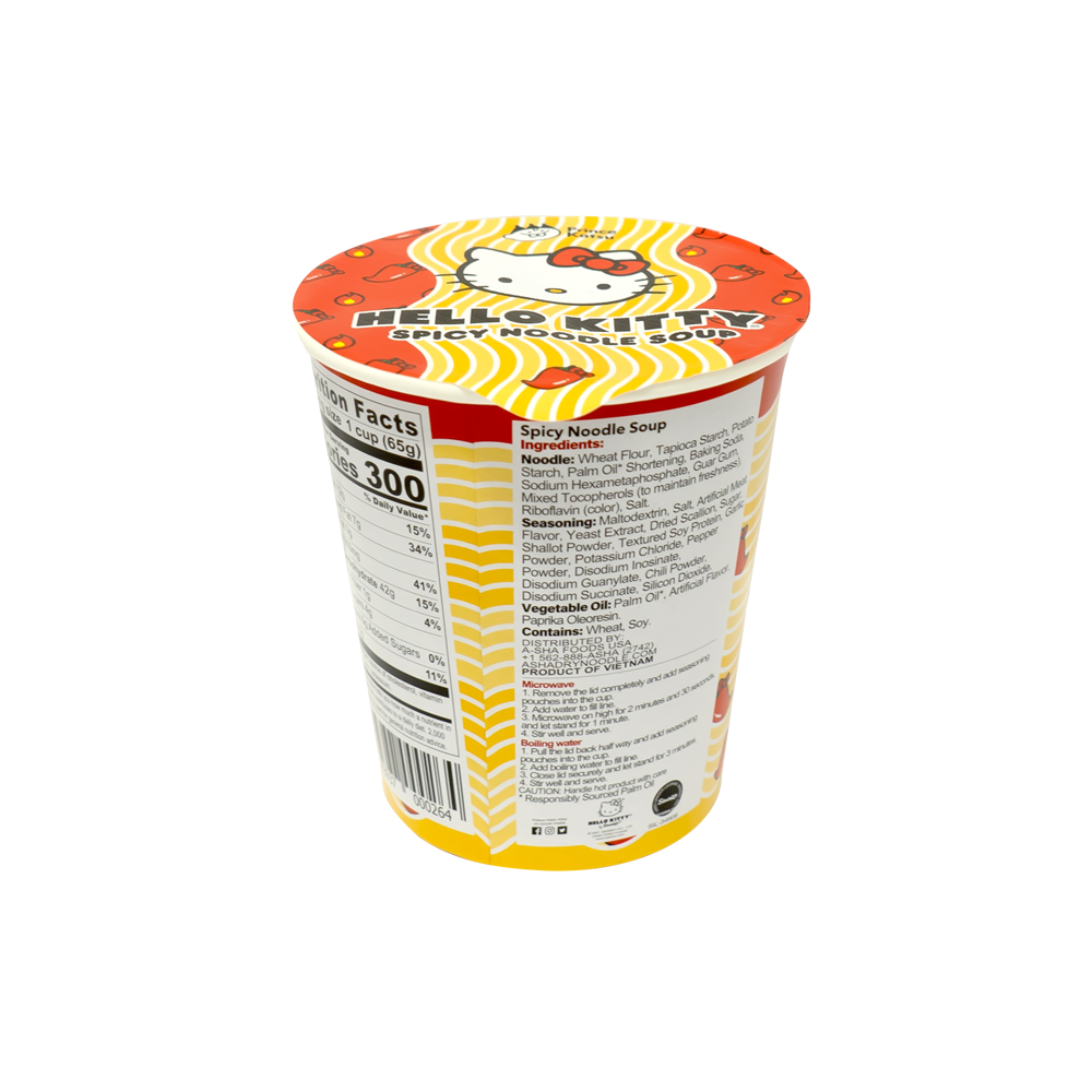 Hello Kitty Ramen Cup – Spicy
