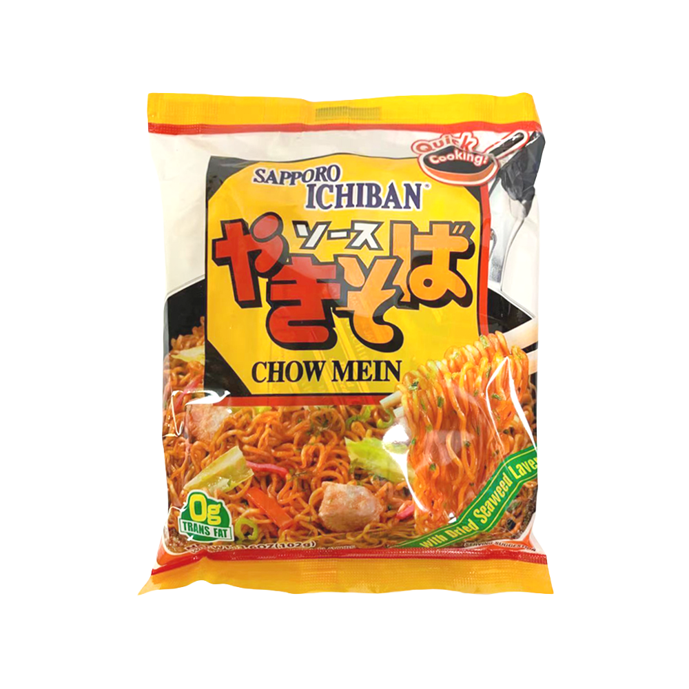 Sapporo Ichiban Chow Mein Noodles