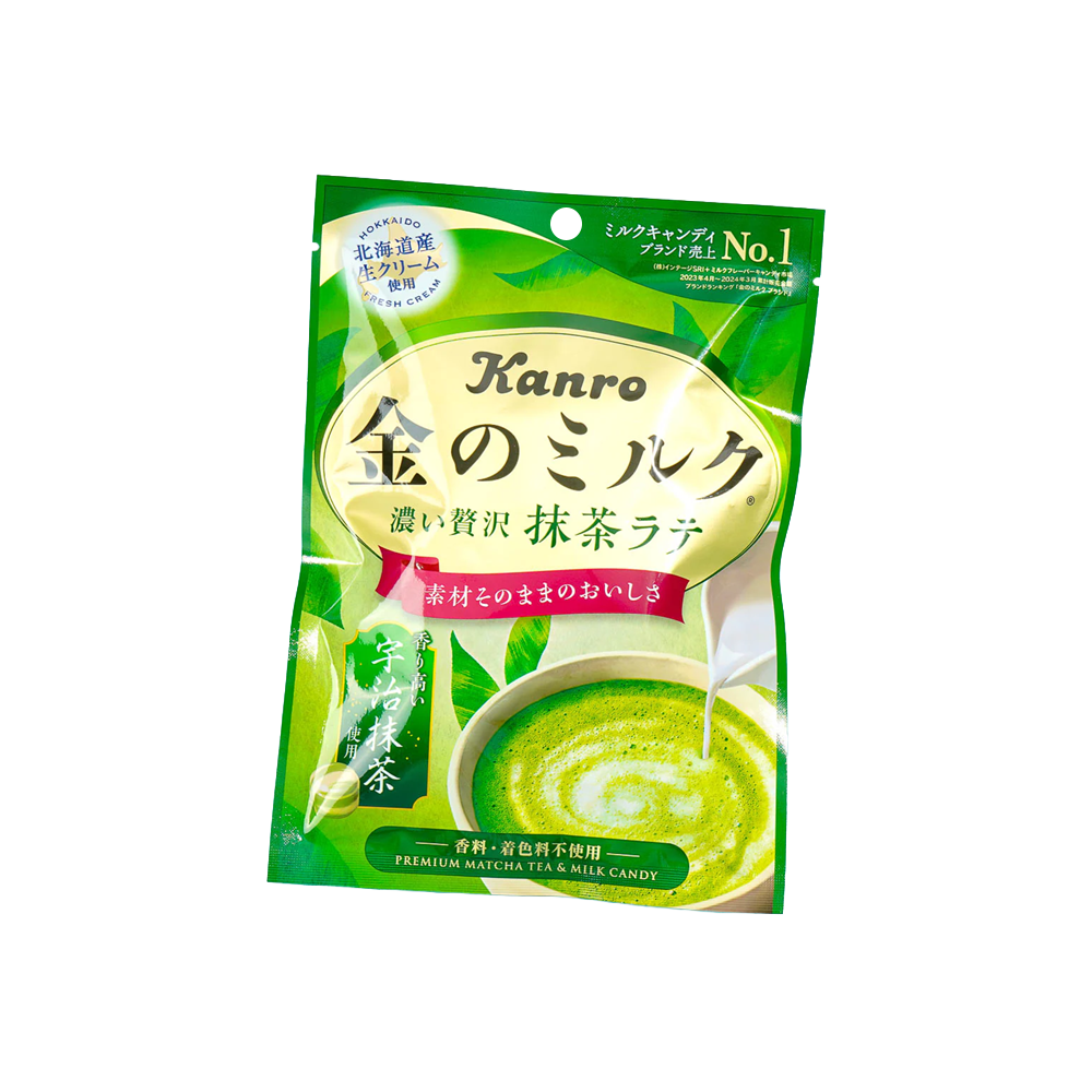 Kanro Golden Milk Candy – Matcha Latte