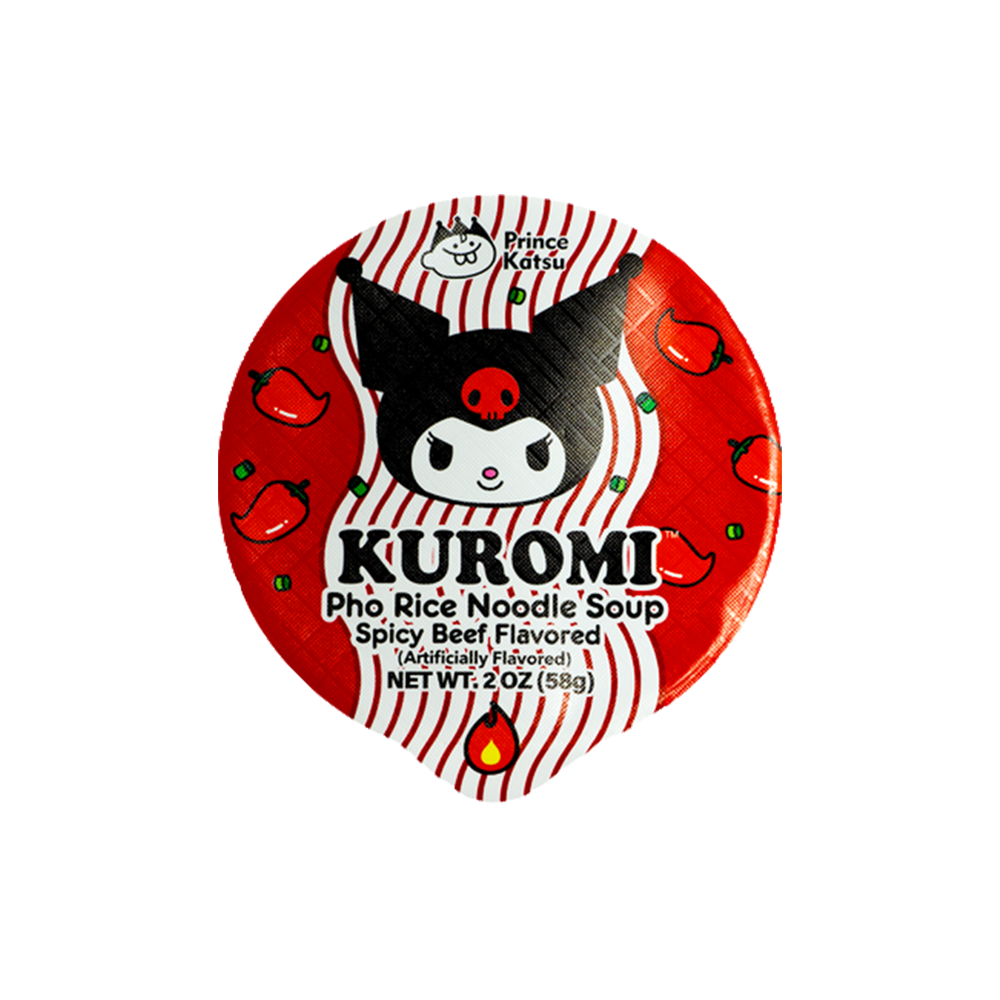 Kuromi Pho Rice Cup – Spicy Beef