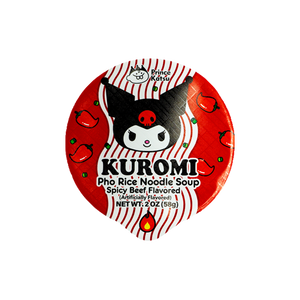 Kuromi Pho Rice Cup – Spicy Beef