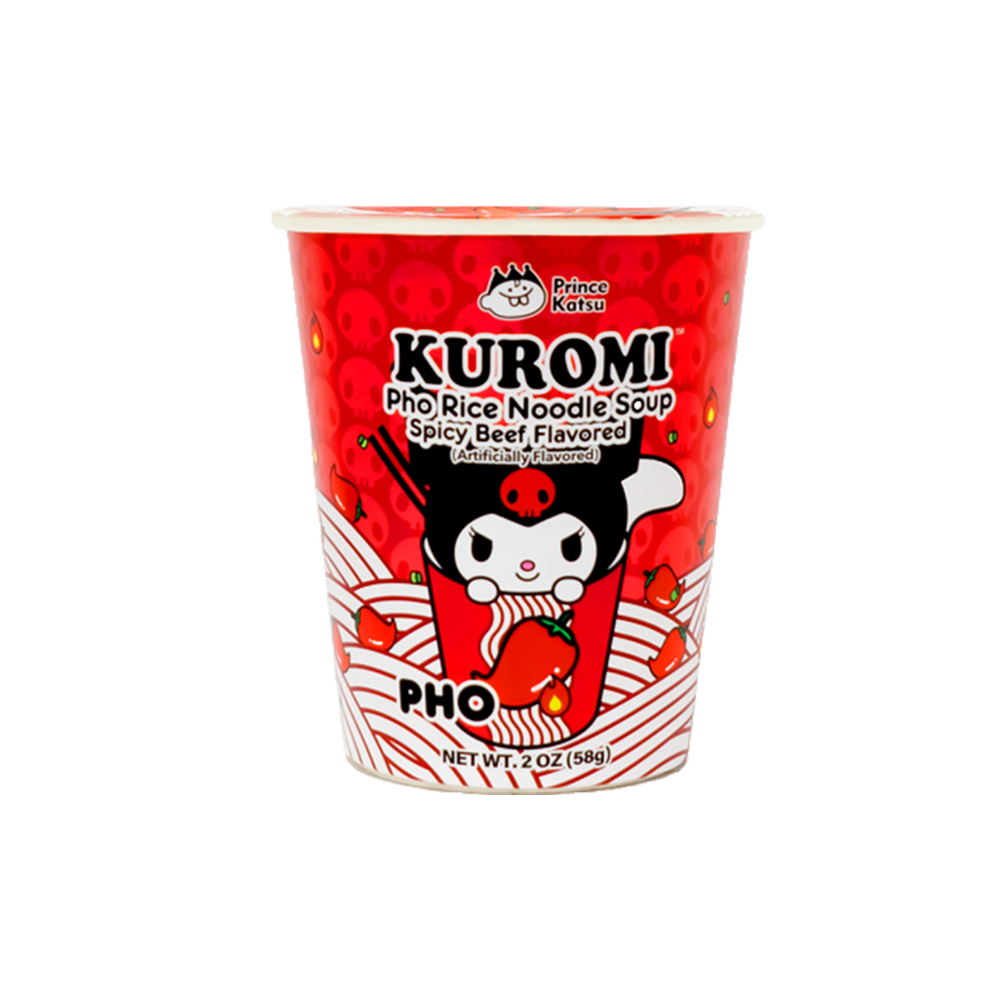 Kuromi Pho Rice Cup – Spicy Beef