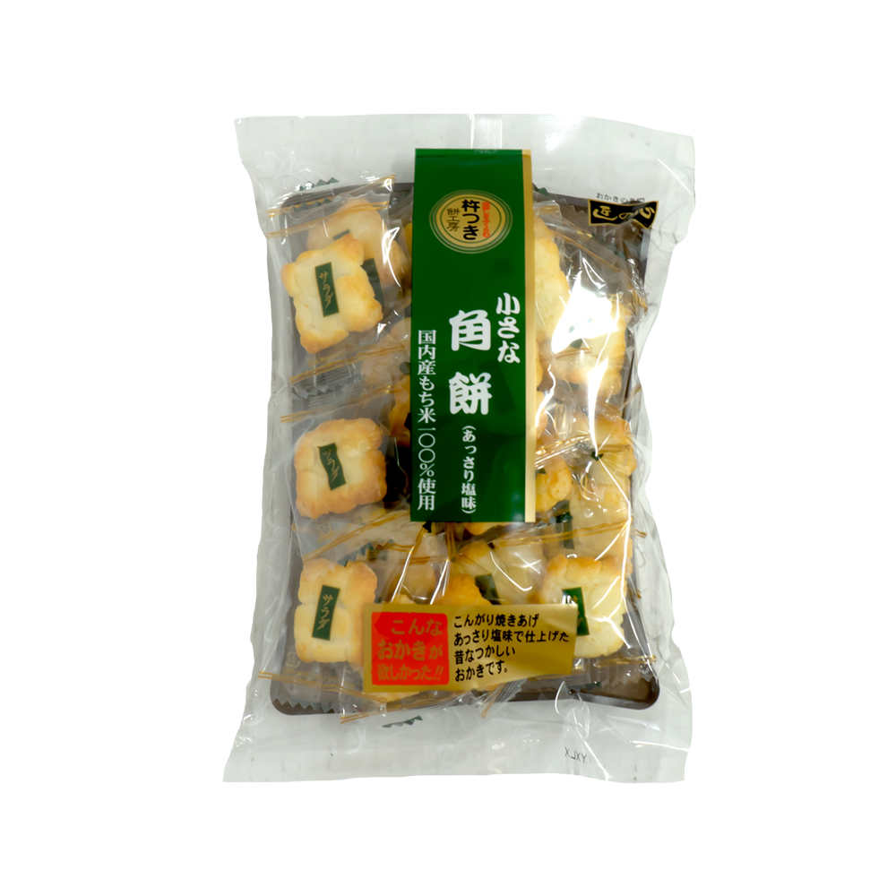 Maruhiko Small Square Rice Cakes – Light Salt