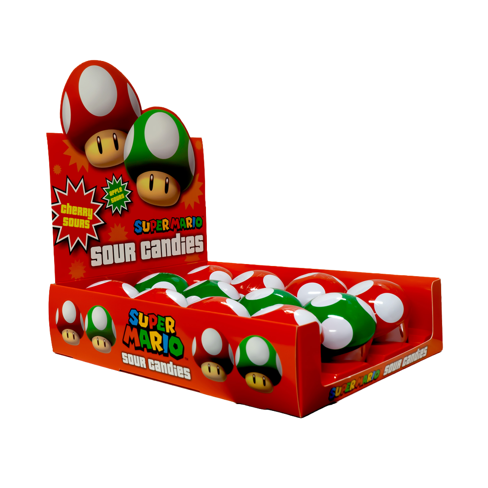 Super Mario Mushroom Candy – Sour Cherry
