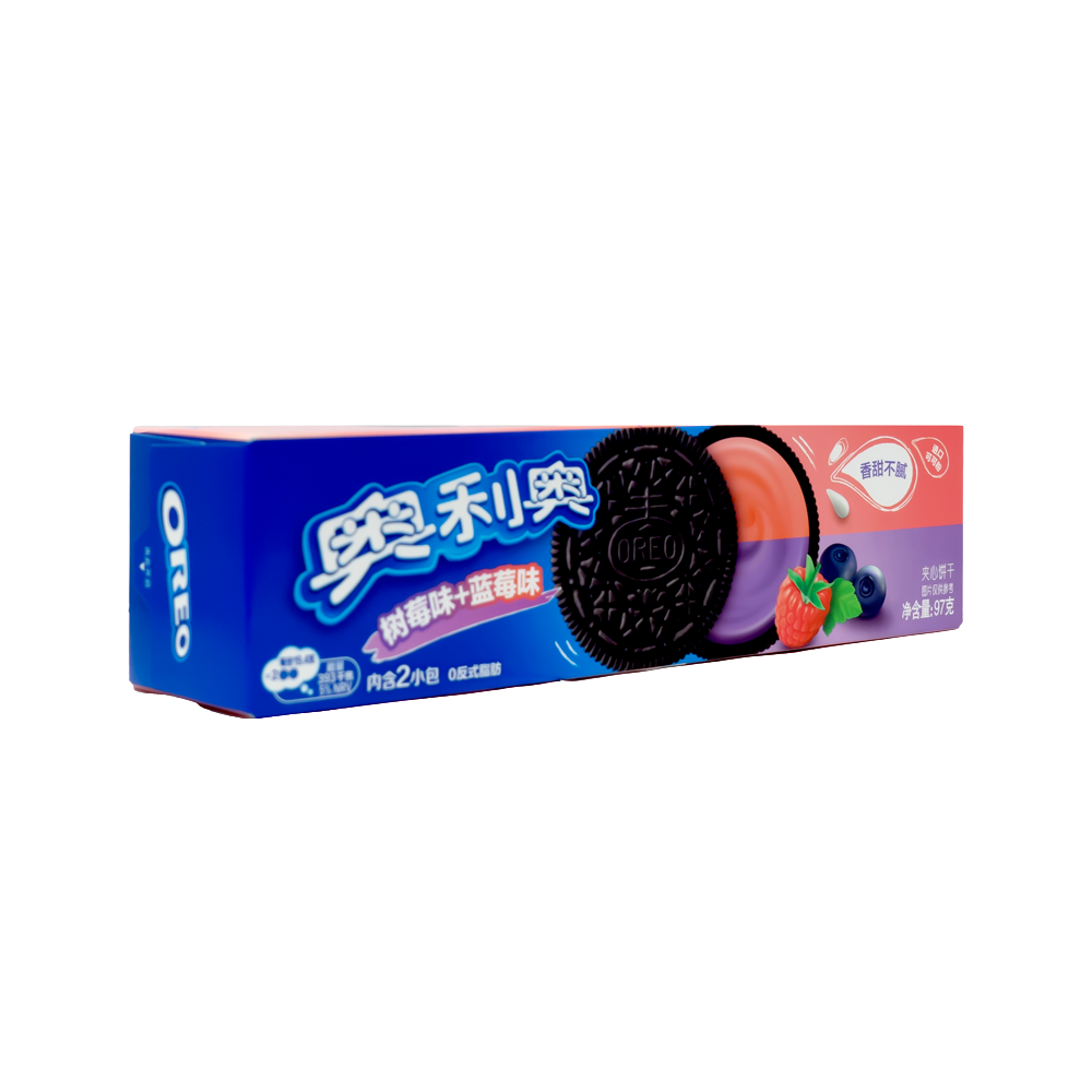 Oreo Cookies – Blueberry & Raspberry Cream