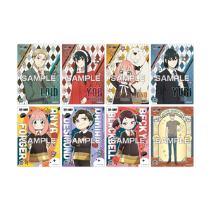 Spy × Family Clear Card Collection – Vol. 2 with Gum