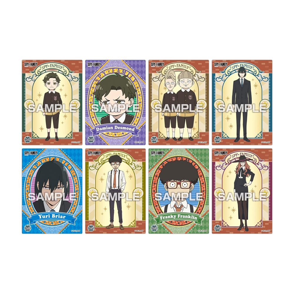 Spy × Family Clear Card Collection – Vol. 2 with Gum