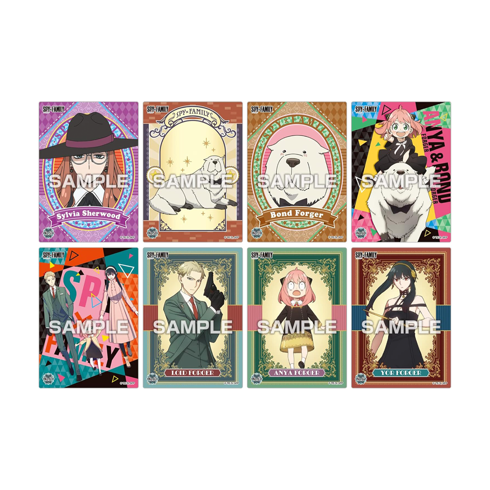 Spy × Family Clear Card Collection – Vol. 2 with Gum