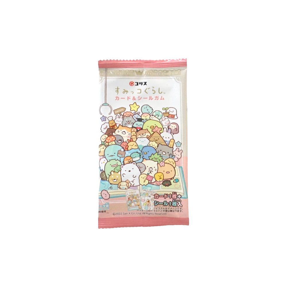 Sumikko Gurashi Card & Sticker Set – With Gum